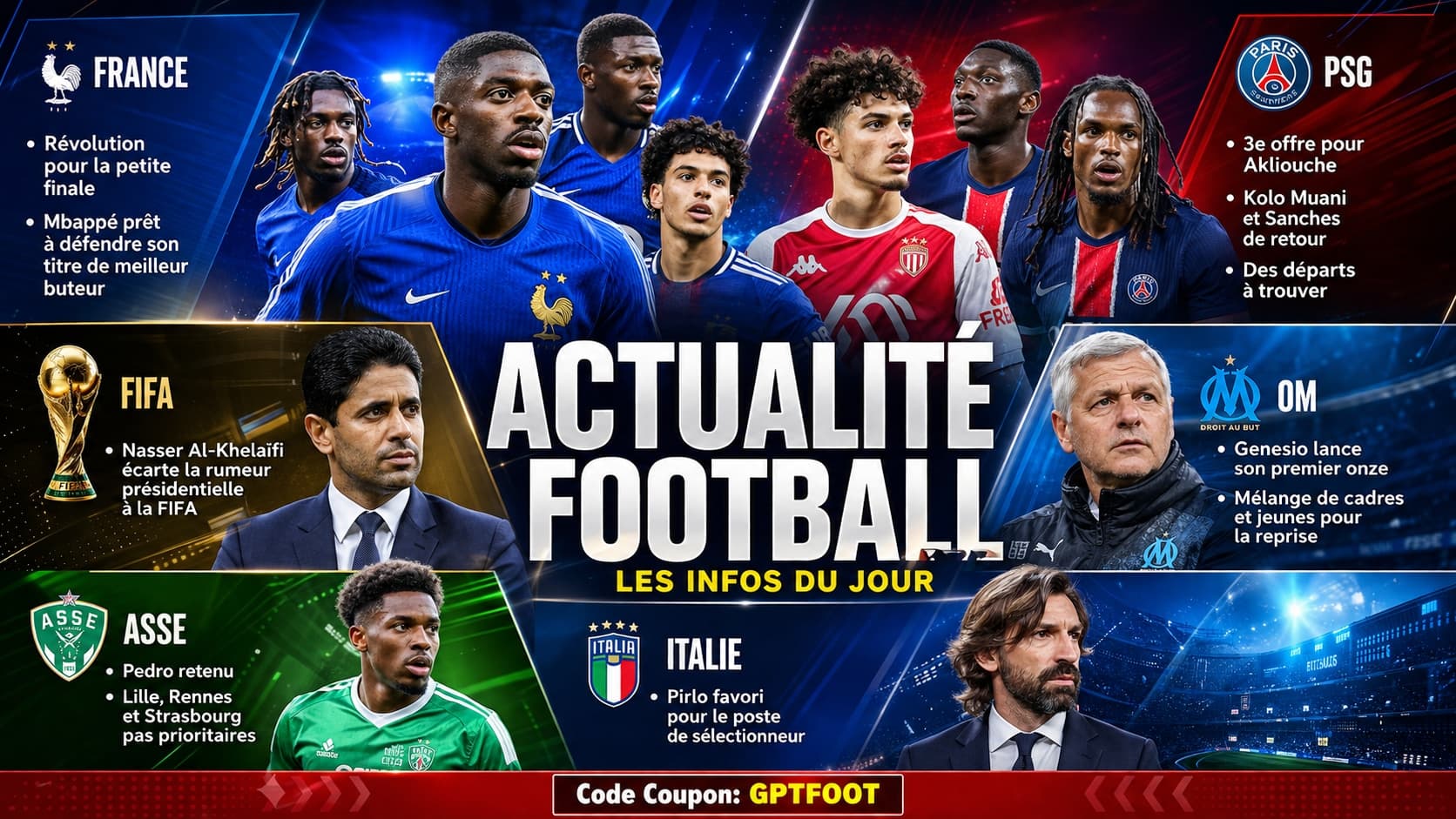Didier Deschamps lors d'une conférence de presse avant la petite finale